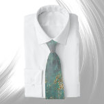 Cravate Shabby Chic Green Gold Graphisme<br><div class="desc">Design graphique chic Shabby</div>