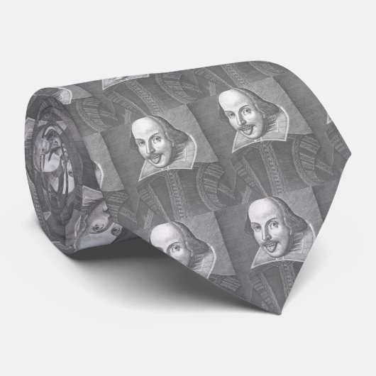 Cravate Shakespeare farfelu (Roulé)