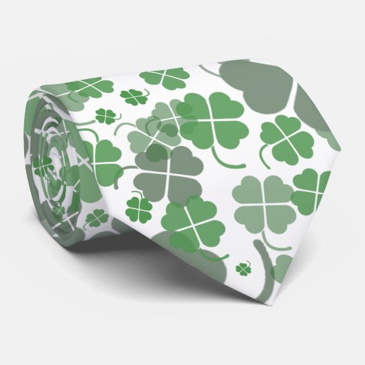 Cravate shamrock (Roulé)