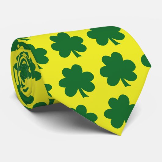 Cravate shamrock (Roulé)