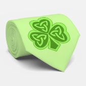 Cravate Shamrock celtique frais de noeud (Roulé)