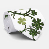 Cravate Shamrock Cravate-Irlandais (Roulé)