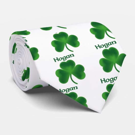 Cravate Shamrock de Hogan (Roulé)
