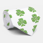 Cravate Shamrock de noeud celtique (Roulé)