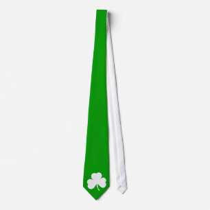 Cravate Shamrock irlandais