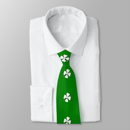 CRAVATE SHAMROCK IRLANDAISE (Attaché)