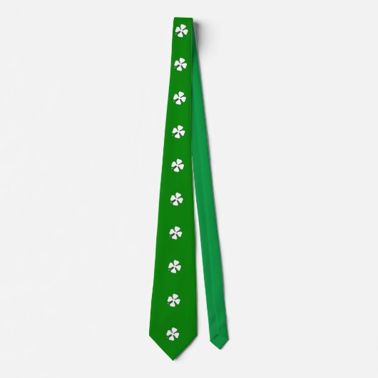 CRAVATE SHAMROCK IRLANDAISE (Devant)