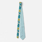 Cravate Shamrock moderne vert Lucky Clover Motif Neck Ti (Dos)