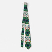 Cravate Shamrock Rainbows. Saint-Patty's Day (Dos)