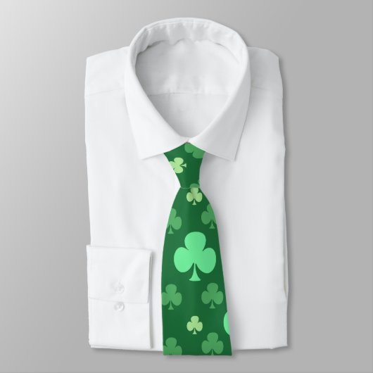 Cravate Shamrocks chanceux (Attaché)