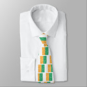 Cravate Shamrocks dans un drapeau (Attaché)