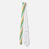 Cravate Shamrocks dans un drapeau (Dos)