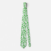 Cravate Shamrocks de la Saint Patrick (Devant)