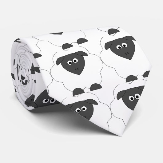 Cravate Sheep Tie (Roulé)