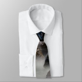 Cravate Shell Island Rocks And Waves Neck (Attaché)