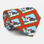 Cravate Shelter Christmas Mail Tri Color (Roulé)