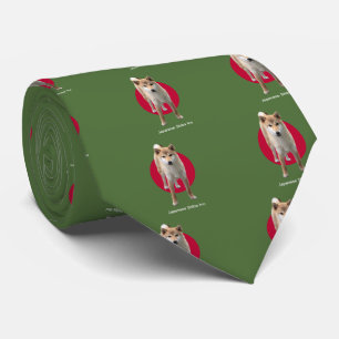 Cravate Shiba Inu japonais