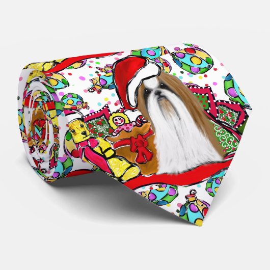 Cravate Shih Tzu (Roulé)