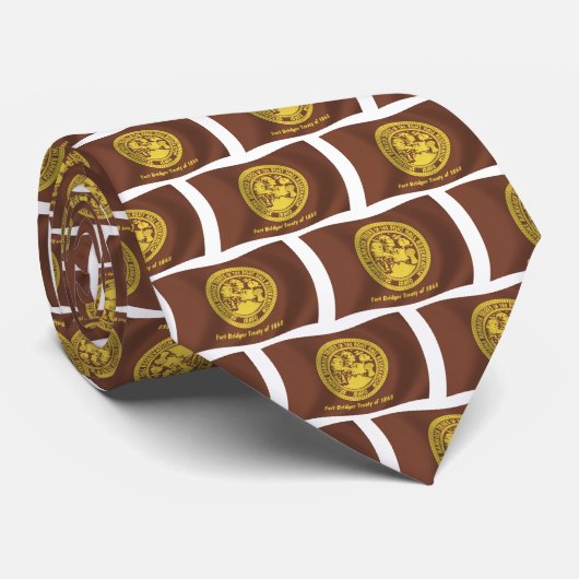 Cravate Shoshone Bannock Tribes Flag Tie (Roulé)