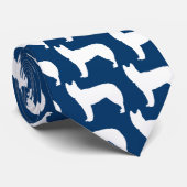 Cravate Sibérien Husky Fusionniste itinéraires リ ア à ・ キ (Roulé)