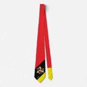 Cravate Sicile, Triskelion Cravate, drapeau sicilien mode (Devant)