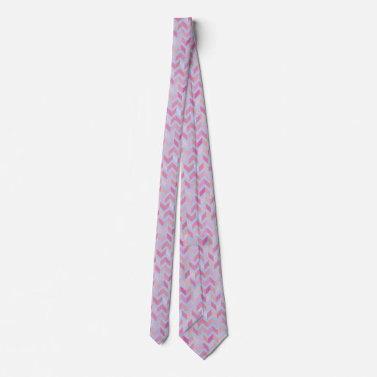 Cravate Sigmund Freud Neo Patchwork Zigzag Necktie (Dos)