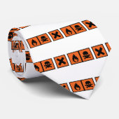 Cravate signe chimique (Roulé)