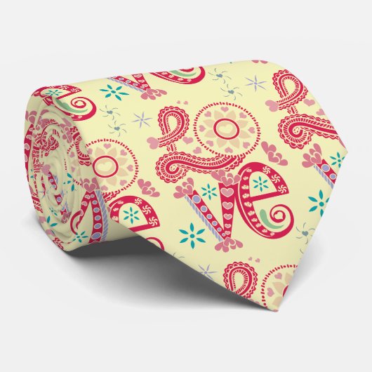 Cravate SIGNE D'AMOUR Super Hippie Thunder_Cove (Roulé)