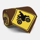 Cravate SIGNE DE BOUGEON ATV Thunder_Cove (Roulé)