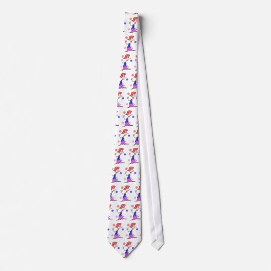 Cravate Signe de Paix Hippie Tie (Devant)
