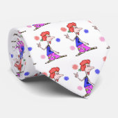 Cravate Signe de Paix Hippie Tie (Roulé)