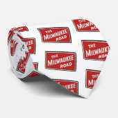 Cravate Signe ferroviaire 2 de route de Milwaukee (Roulé)