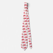 Cravate SIGNE Zodiaque Taurus rose (Devant)