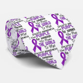 Cravate Signifie le monde à moi l'épilepsie 2 (Roulé)