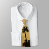 Cravate Silhouette Cocoa Palm (Attaché)