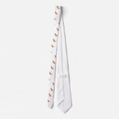 Cravate Silhouette de chat à faible densité (Dos)
