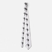 Cravate Silhouette de la ballerine (Dos)