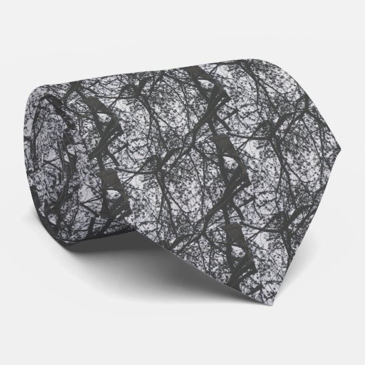 Cravate silhouette de pin (Roulé)