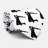 Cravate Silhouette du joueur de basket (Roulé)