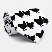 Cravate Silhouette Orpington (Roulé)