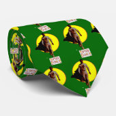 Cravate Silhouette (vert) (Roulé)