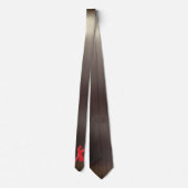 Cravate Silhouettes de danseurs rouges (faux strass) (Dos)