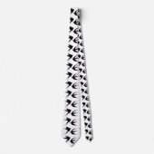 Cravate Silhouettes d'oiseaux hirondelles Thunder_Cove (Devant)