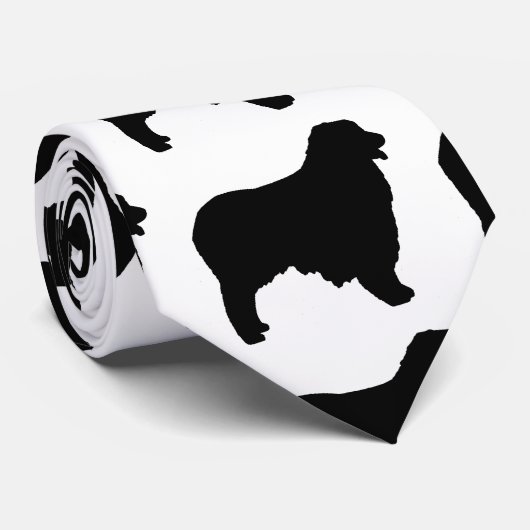 Cravate Silo de berger australien (Roulé)