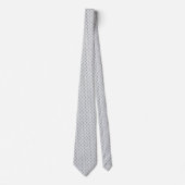 Cravate Silver Grey Christian Ichthys Jesus Fish (Devant)