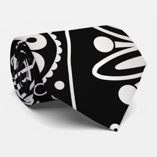 Cravate Silver paisley (Roulé)