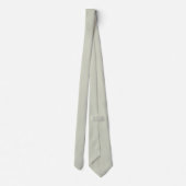 Cravate Silver Sage Green (Dos)