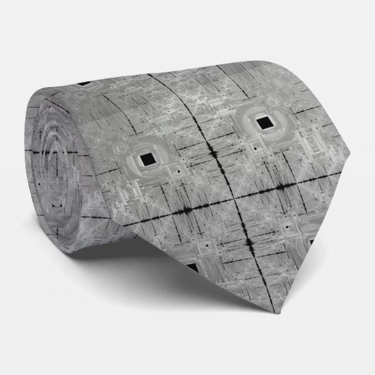 Cravate Silver Serenade (Roulé)