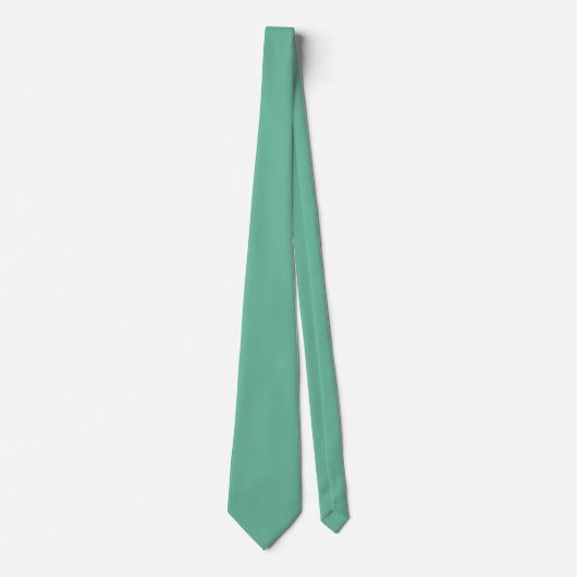 CRAVATE SIMPLE ÉLÉGANT BUREAU MODERNE TEAL VERT  (Devant)