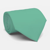 CRAVATE SIMPLE ÉLÉGANT BUREAU MODERNE TEAL VERT  (Roulé)